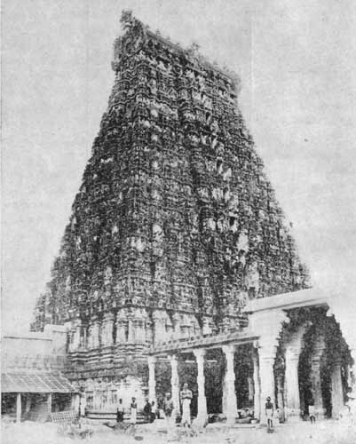 Mela Gopuram in the 1940's