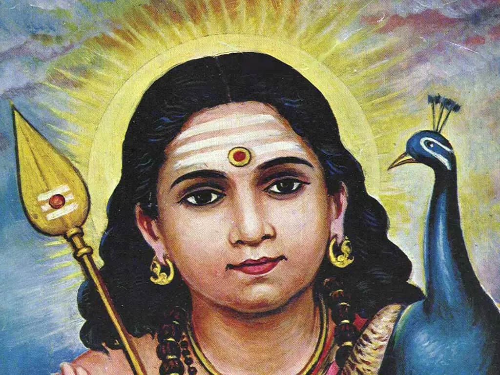 தமிழ் பக்தி ஆவணத்திலுள்ள ஞானபண்டித முருகன் திருவுருவம்